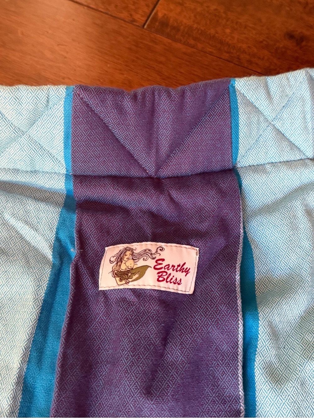 Earthy Bliss 100%Cotton Heavenly Breeze Baby wrapper. - Picture 3 of 6